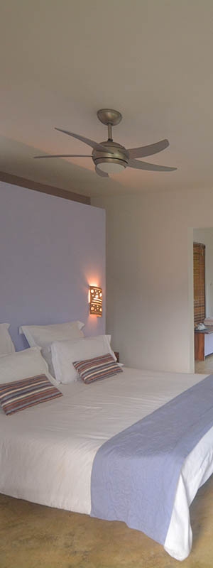 Nativ Lodge mauritius - Chambre avec lit double